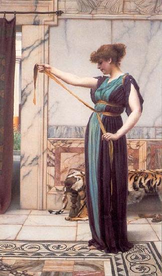John William Godward A Pompeian Lady Germany oil painting art